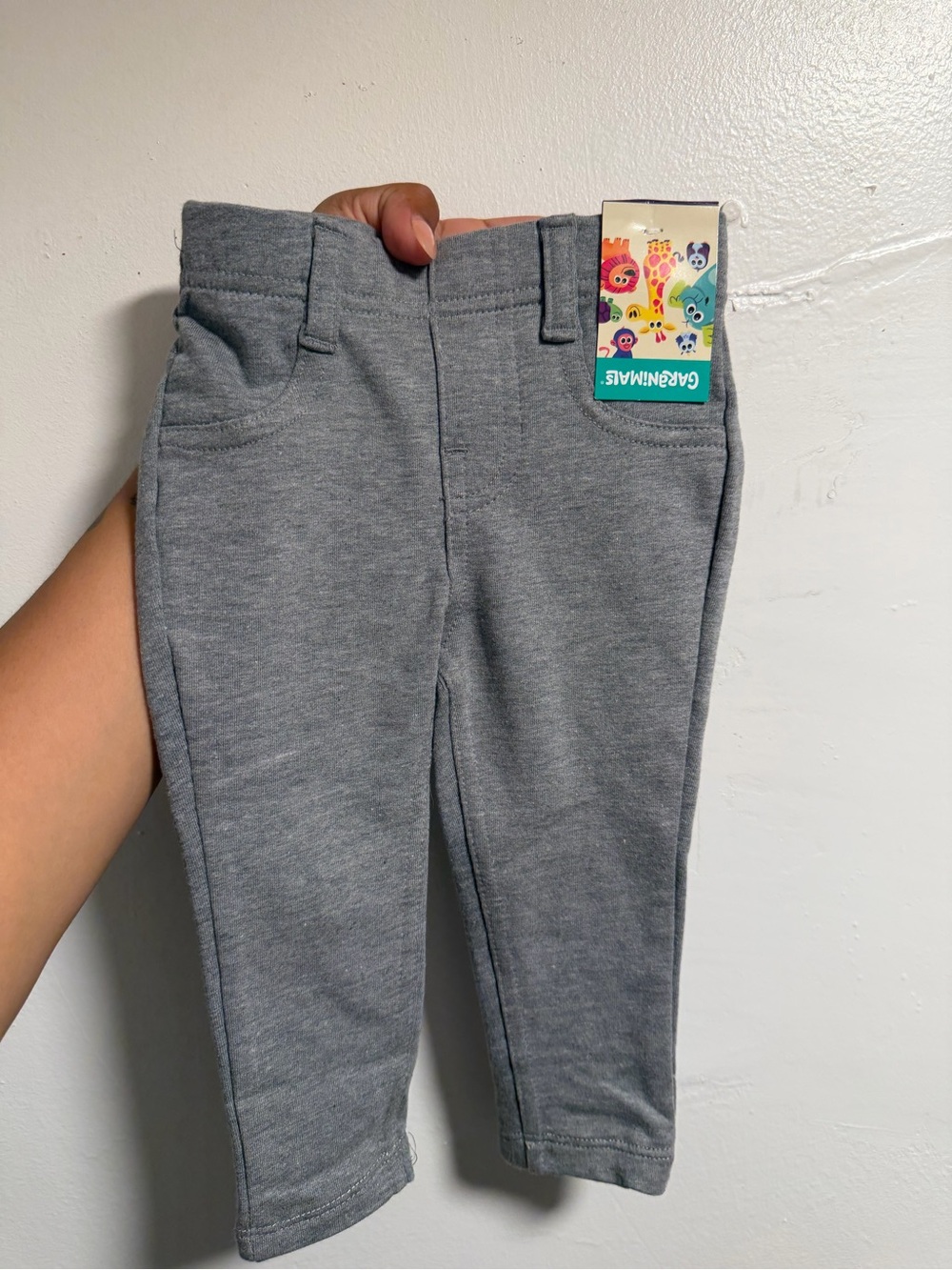Garanimals Kids Grey Knit Stretch Pants